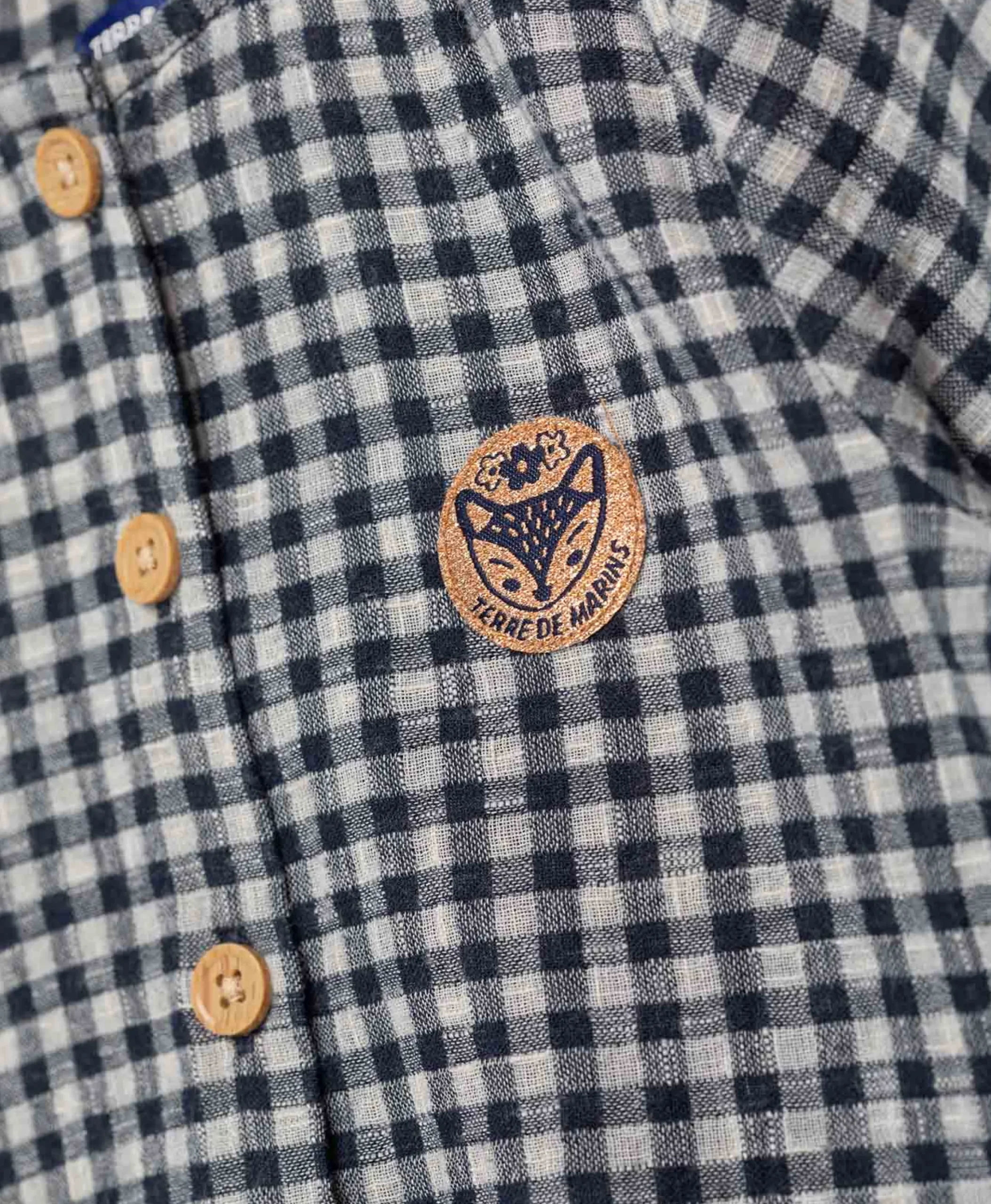 BLOUSE ML CARREAUX CHAMOINE