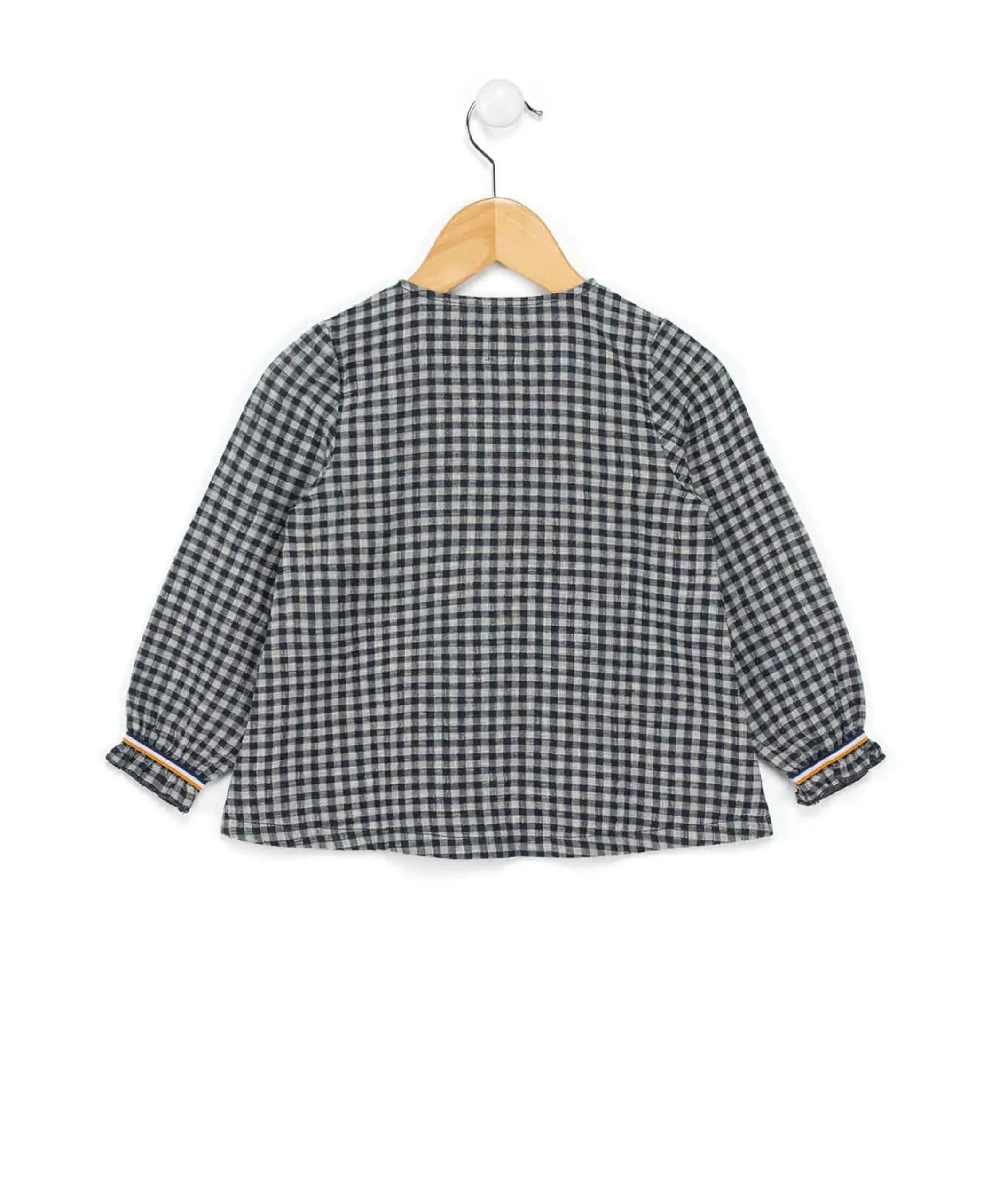 BLOUSE ML CARREAUX CHAMOINE