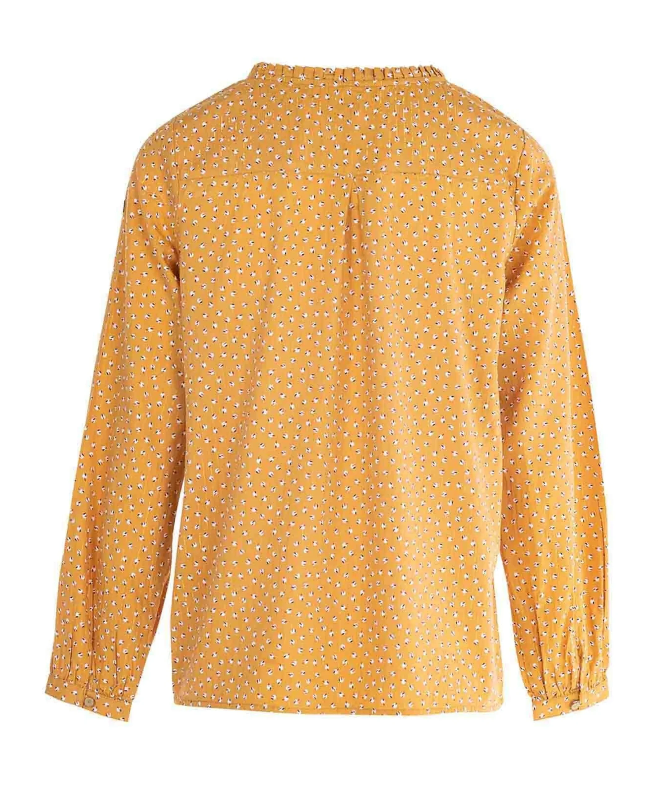 BLOUSE ML IMPRIME JAUNE BALDORE