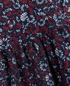 BLOUSE ML IMPRIME ROUGE CIBLOU