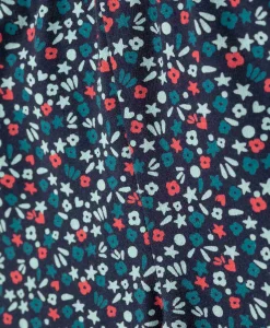 CALECON LEGGING LONG IMPRIME FLEURI VERT MAIRA