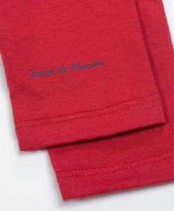 CALECON LEGGING LONG ROUGE DYCKAL