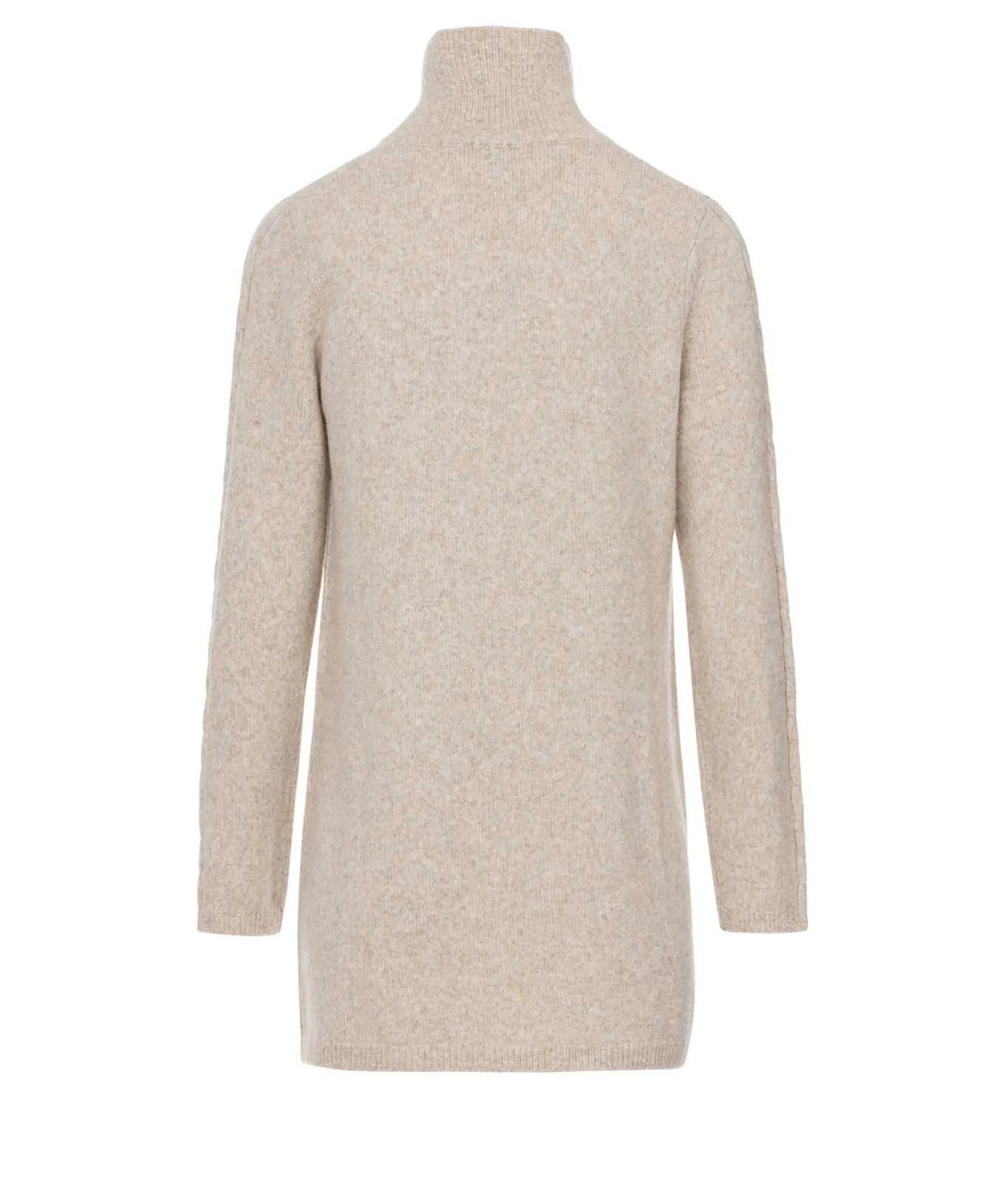 CARDIGAN TRICOT BEIGE CHINE DRAMA