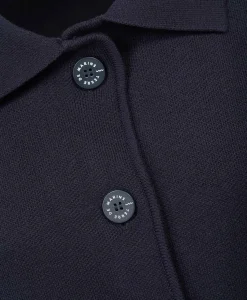CARDIGAN TRICOT BLEU INDIGO IXODE