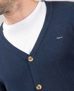 CARDIGAN TRICOT INDIGO GAYLORD