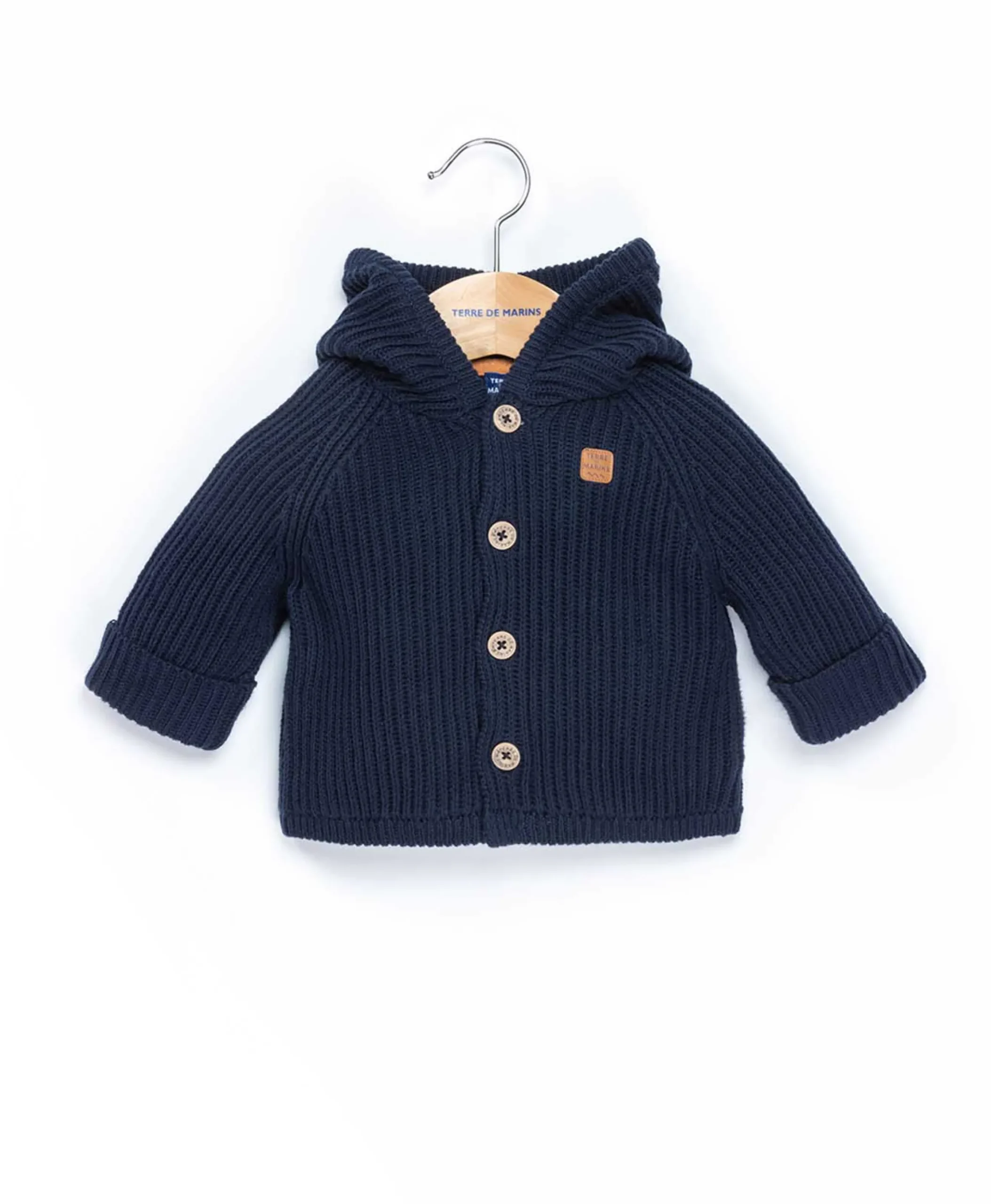 CARDIGAN TRICOT INDIGO MYLEZIO