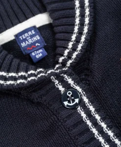 CARDIGAN TRICOT INDIGO TIMONO