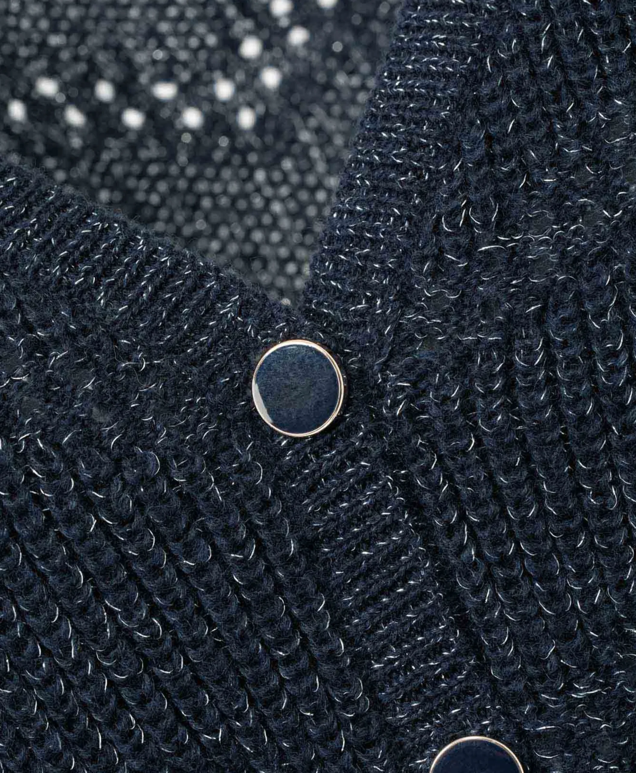 CARDIGAN TRICOT INDIGO TOKAINA