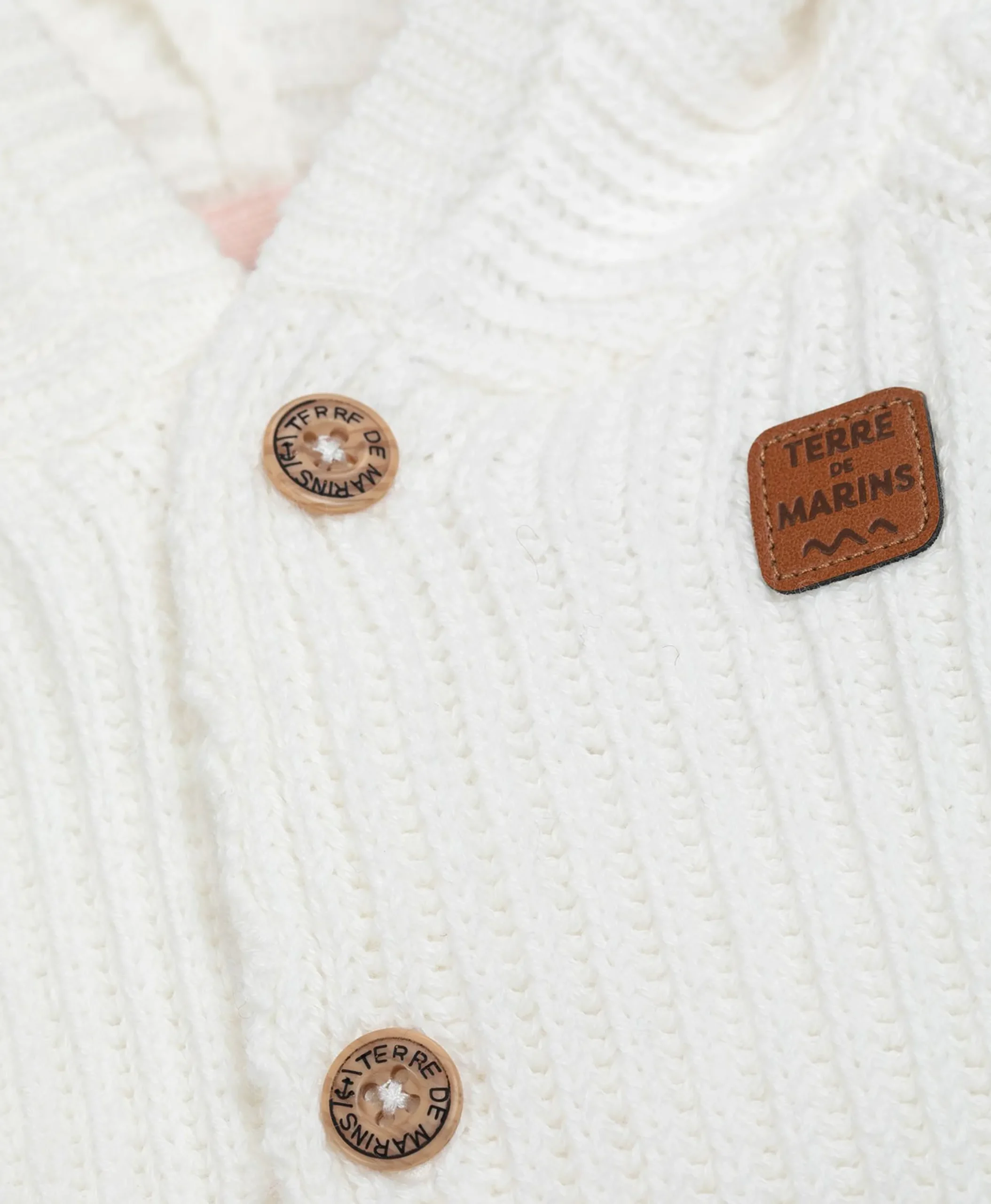 CARDIGAN TRICOT NATUREL MYLEZIO