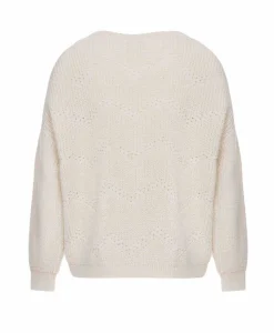 CARDIGAN TRICOT NATUREL TOKAINA