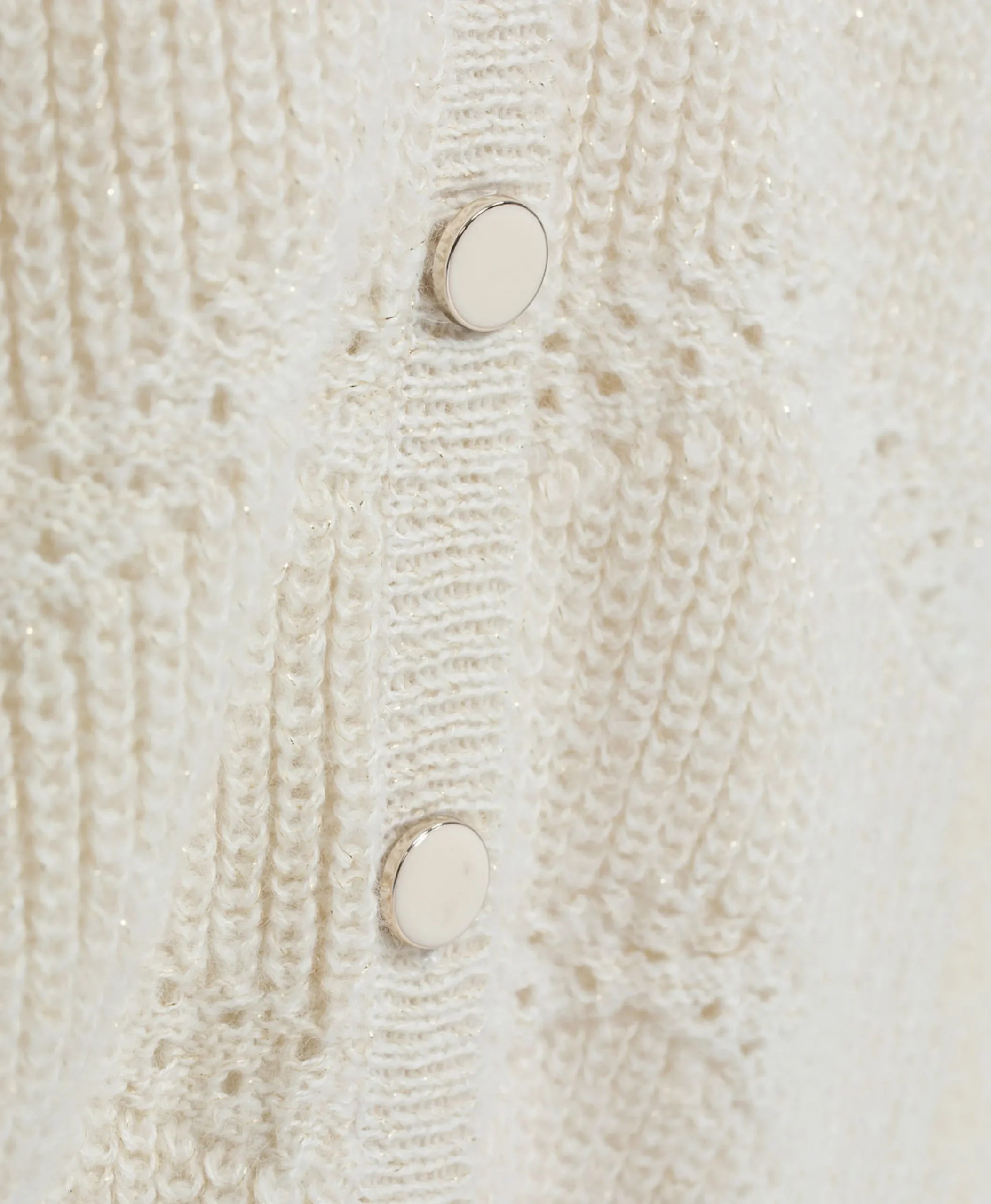 CARDIGAN TRICOT NATUREL TOKAINA