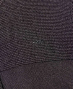 CARDIGAN TRICOT NOIR ICORO