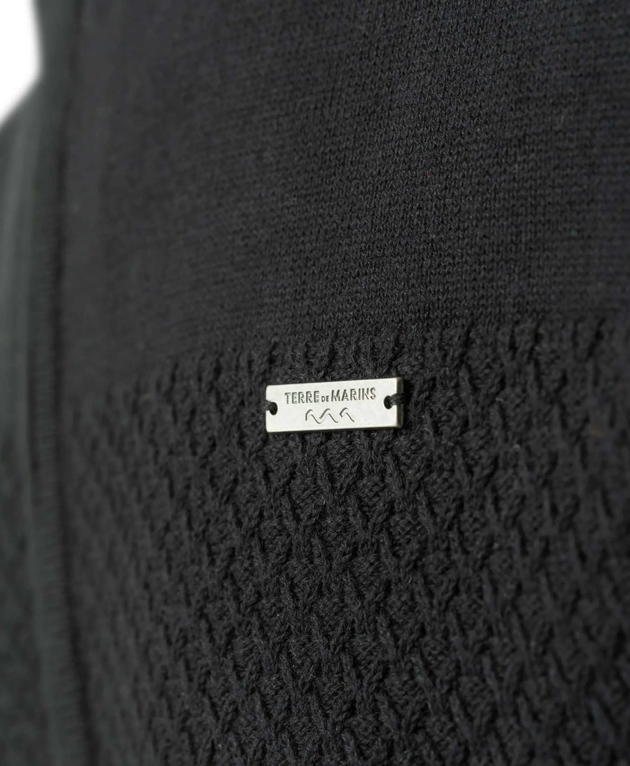 CARDIGAN TRICOT NOIR ITARO