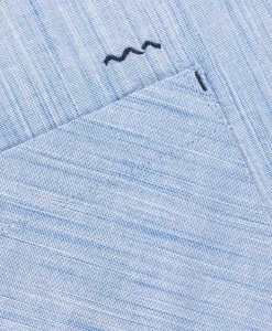 CHEMISE CHEMISIER ML BLEU CIEL CELONA