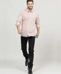 CHEMISE CHEMISIER ML IMPRIME ROUILLE FAIGO