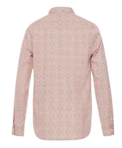CHEMISE CHEMISIER ML IMPRIME ROUILLE FAIGO