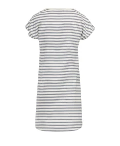 CHEMISE DE NUIT FOND NATUREL RAYE BLEU NAZARY