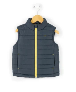 DOUDOUNE INDIGO DOUBLURE JAUNE AGINIE