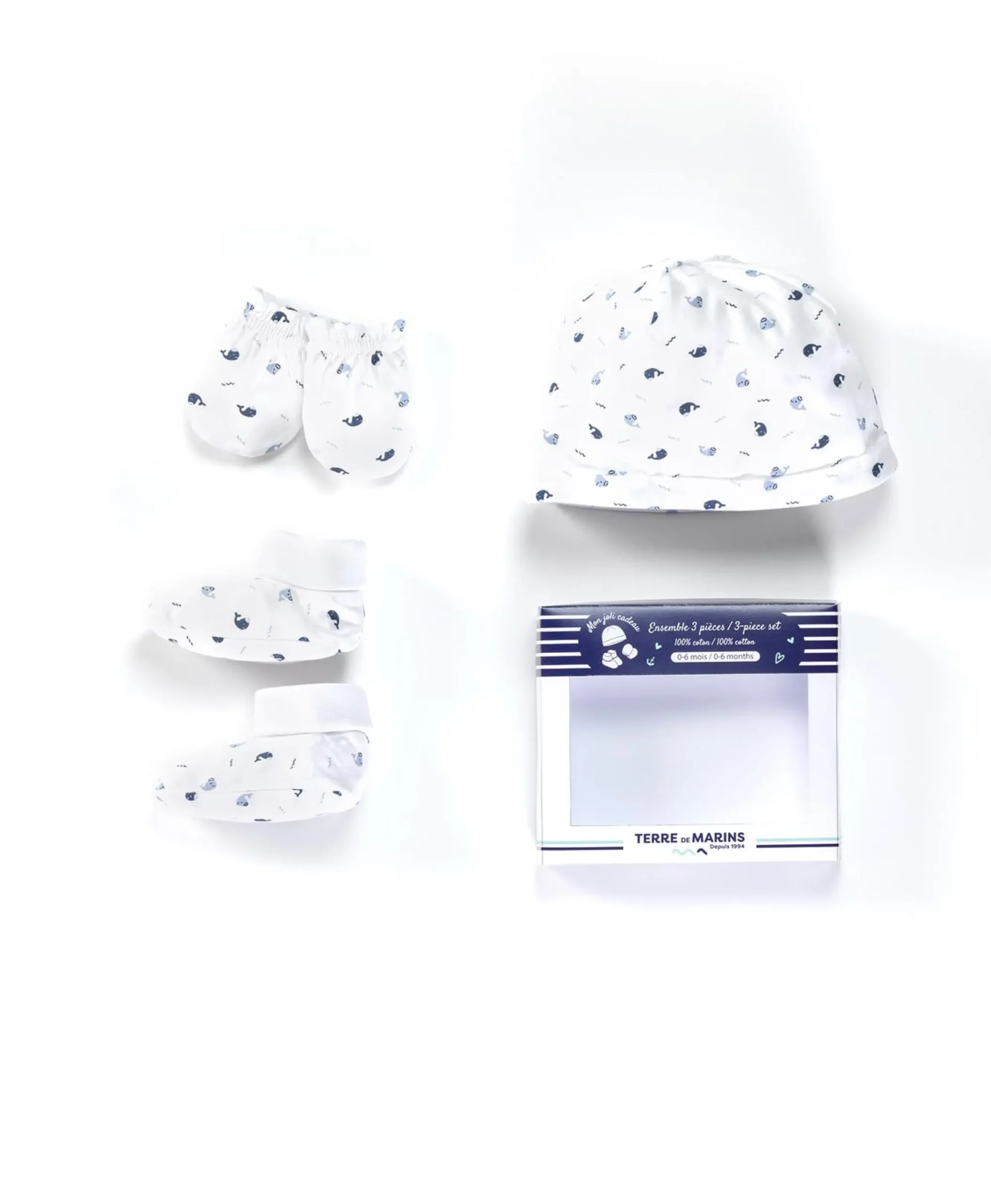 ENS ACCESSOIRES IMPRIME BLEU BOSSETTE