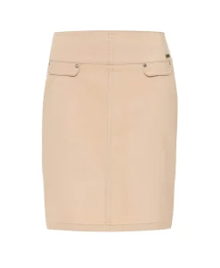 JUPE COURTE BEIGE NUSAR
