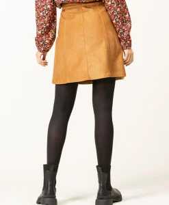 JUPE COURTE CAMEL JONCY