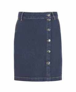 JUPE COURTE DENIM CLAIR ECIDIE