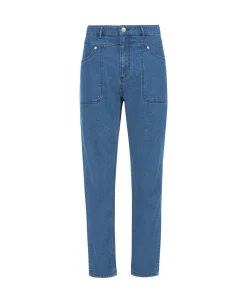 PANTACOURT DENIM BLEACH MOCHI