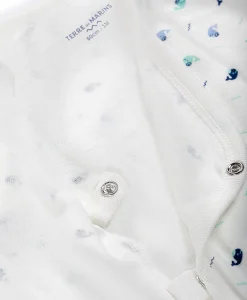 PANTALON + HAUT IMPRIME BLEU BACOEUR