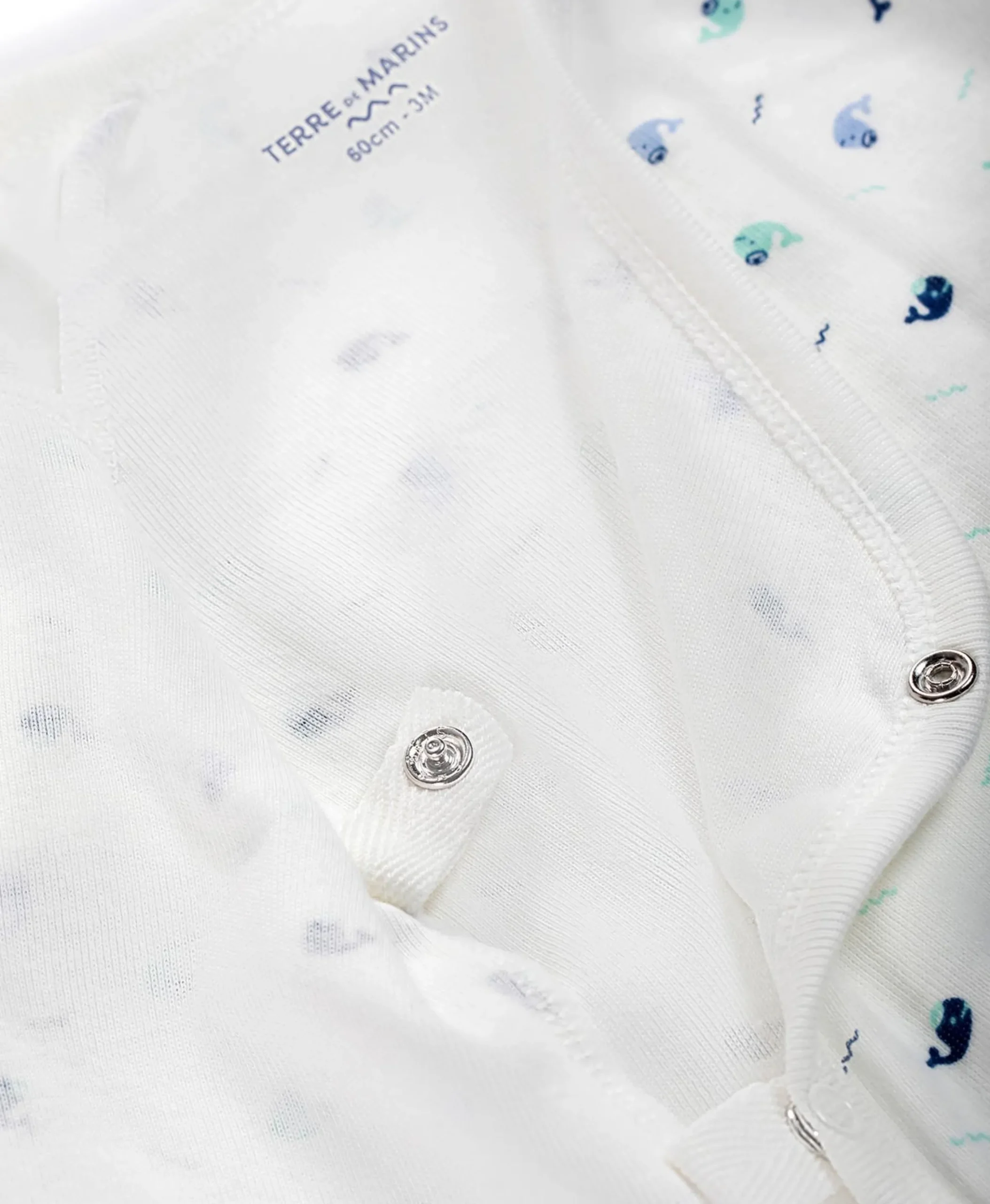 PANTALON + HAUT IMPRIME BLEU BACOEUR