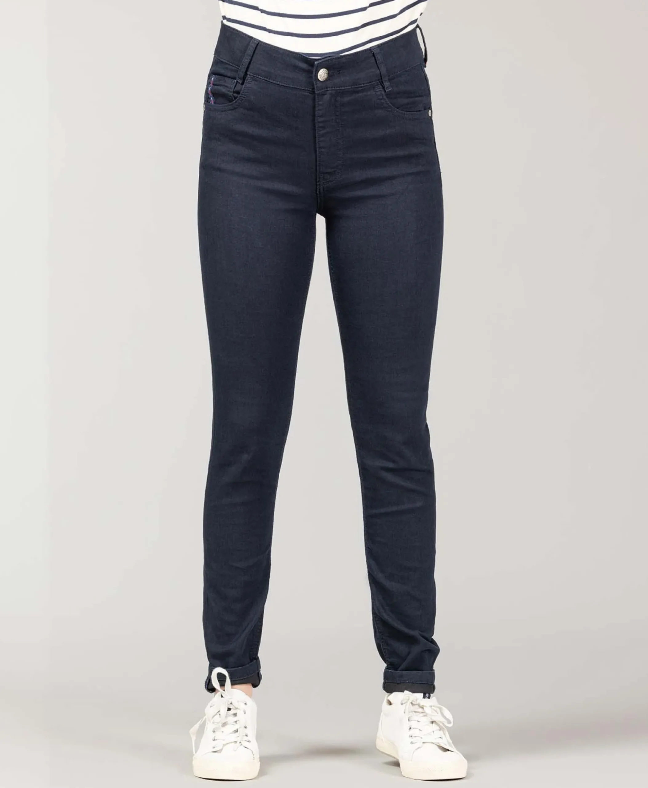 PANTALON DENIM BLEU COMKOMO BIS