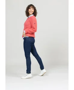 PANTALON DENIM CLAIR COMKOMO