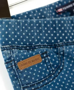 PANTALON DENIM IMPRIME GRECINAETOI