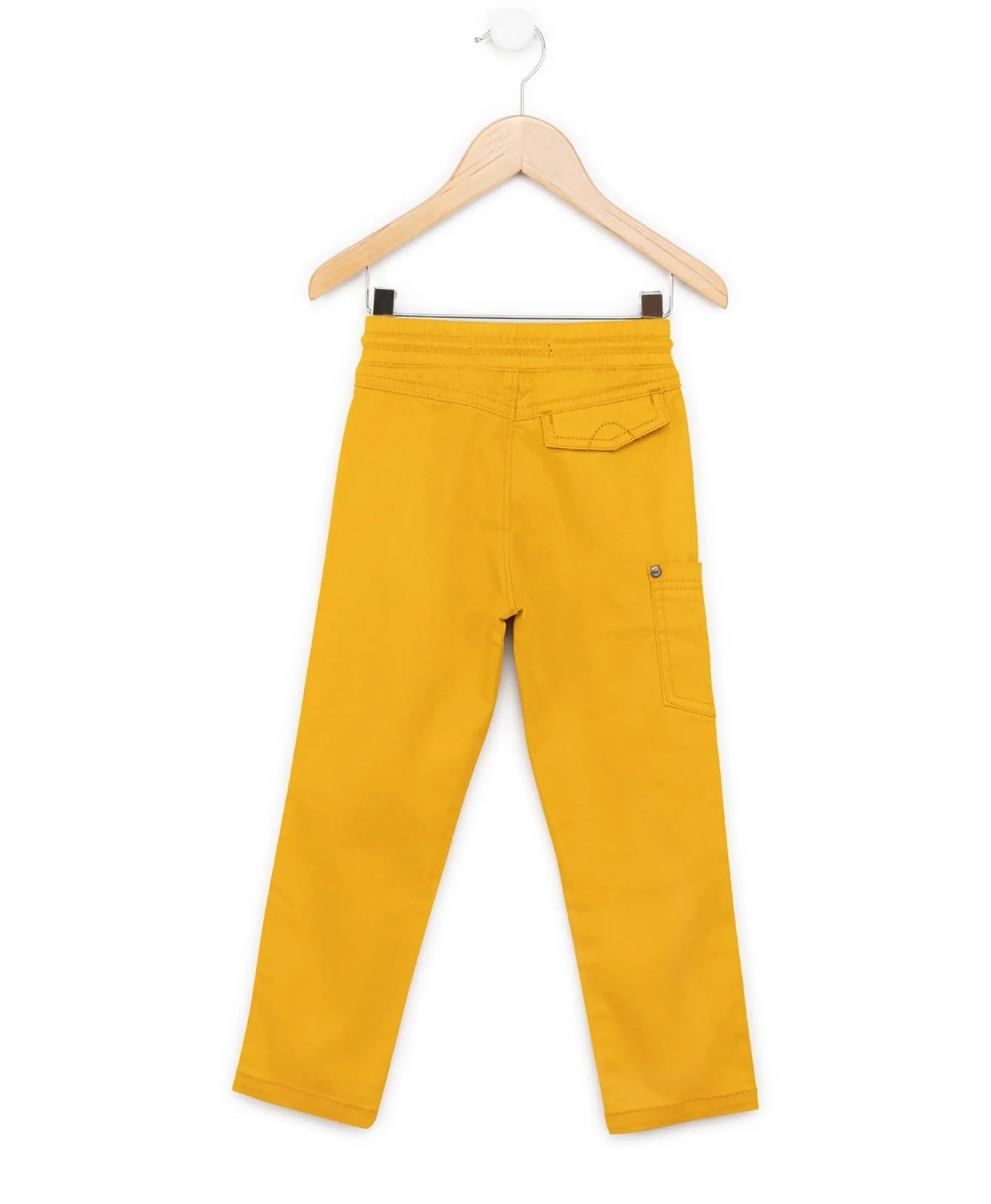 PANTALON JAUNE MOUTARDE COUSTER