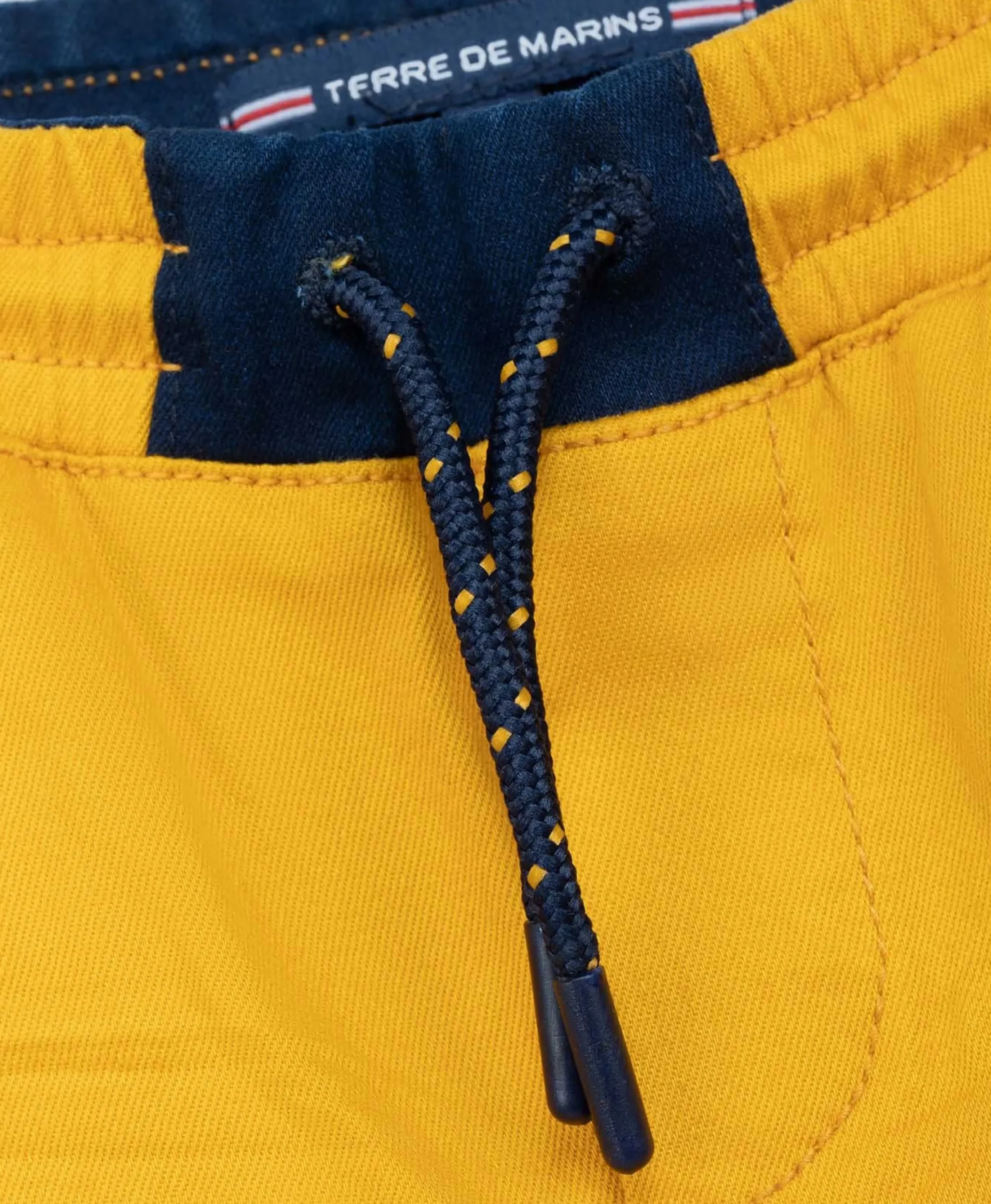 PANTALON JAUNE MOUTARDE COUSTER