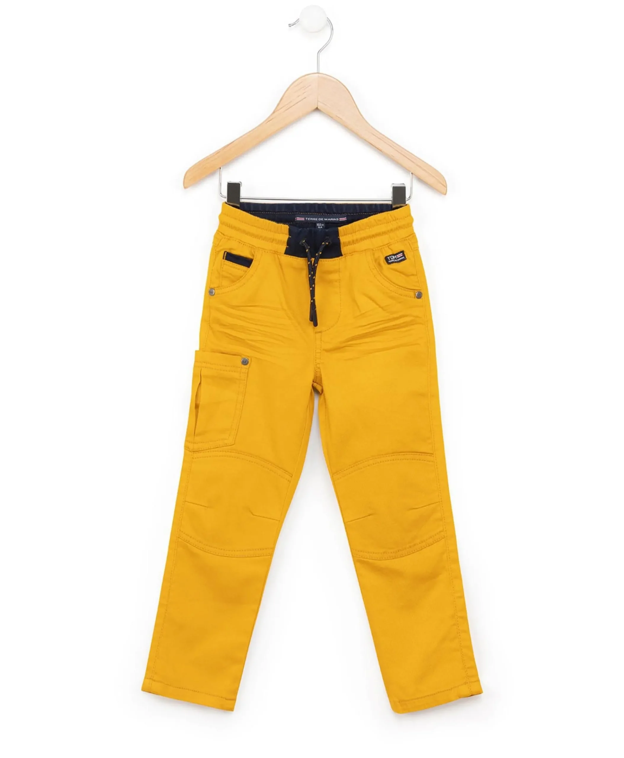 PANTALON JAUNE MOUTARDE COUSTER
