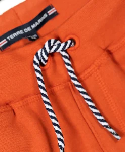 PANTALON ORANGE ROUILLE CARGO