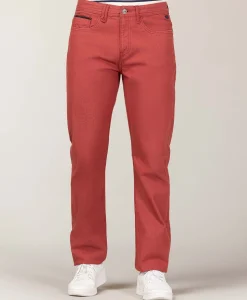 PANTALON ROUGE DELAVE ELINO