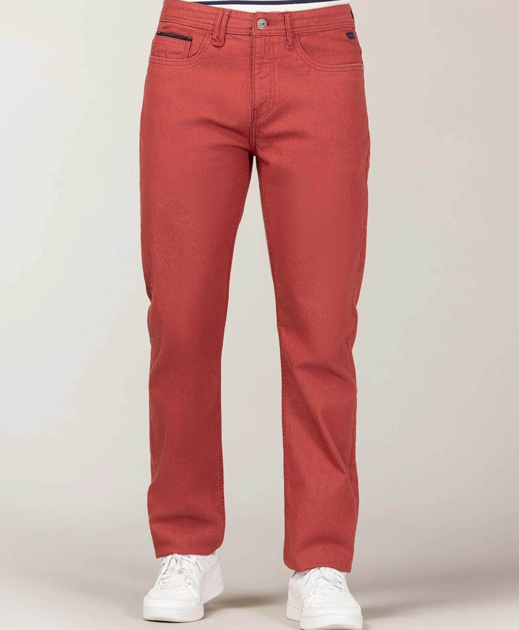 PANTALON ROUGE DELAVE ELINO