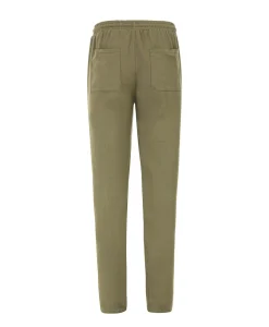 PANTALON VERT OLIVE LINDON