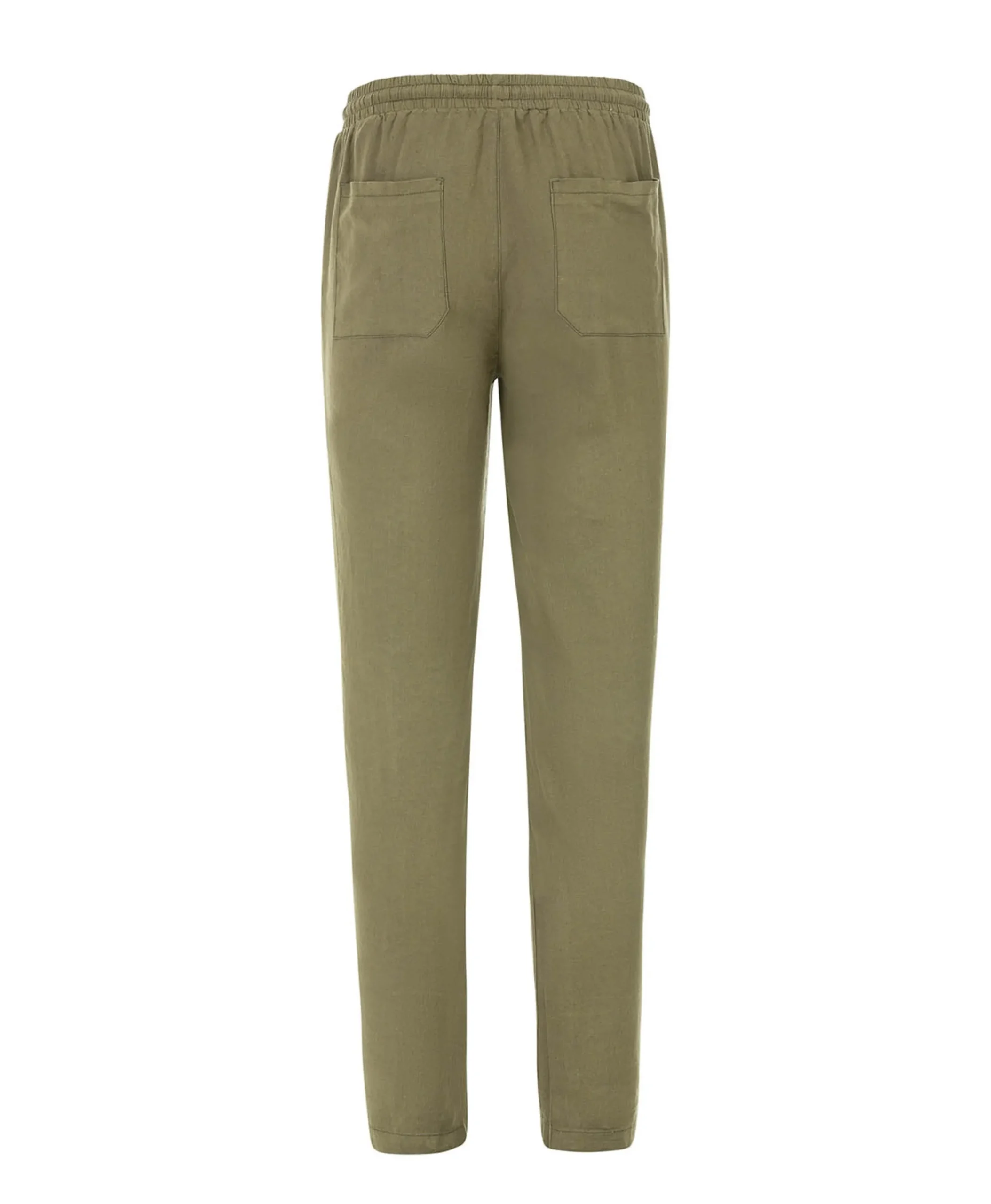 PANTALON VERT OLIVE LINDON