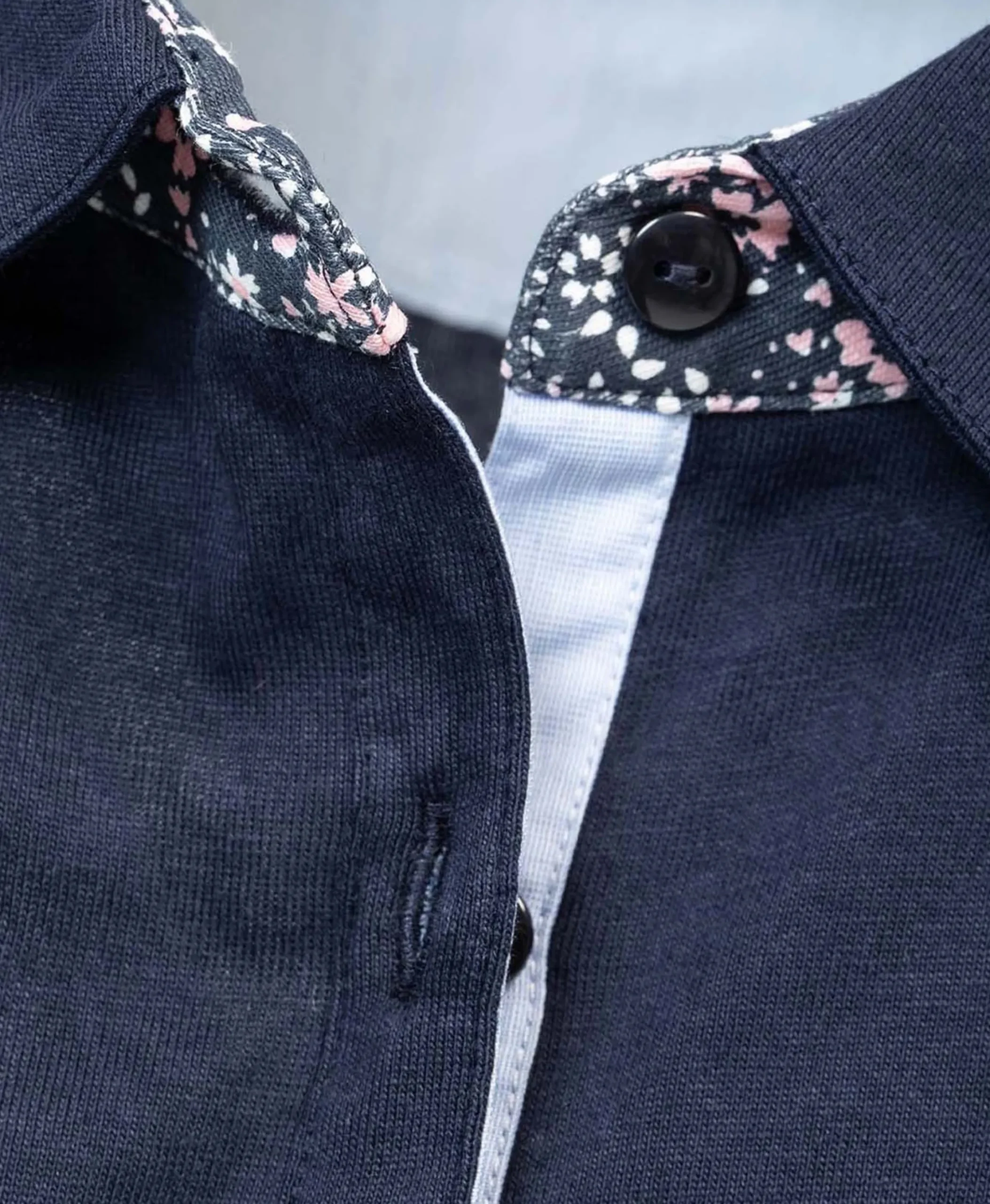 POLO M3/4 BLEU NUIT CARIEL