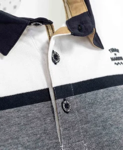 POLO MC BLANC OPTIQUE FEVITO