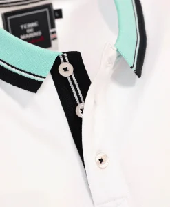 POLO MC BLANC OPTIQUE GARINY