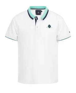 POLO MC BLANC OPTIQUE GARINY