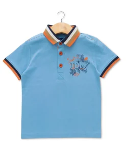 POLO MC BLEU CIEL CEKATY