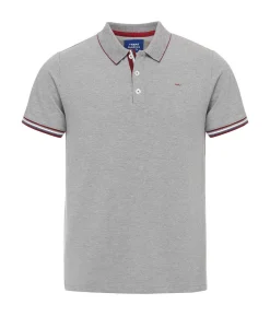 POLO MC GRIS CHINE CABYST