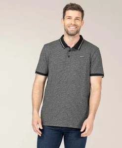 POLO MC GRIS CHINE OJAK