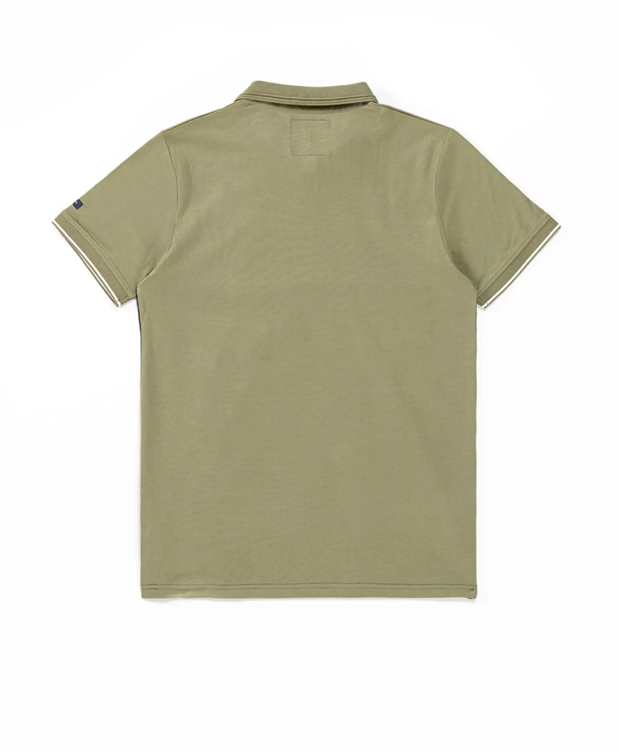 POLO MC INDIGO/VERT OLIVE CIMO