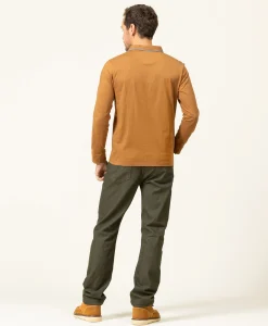 POLO ML CAMEL ORDON