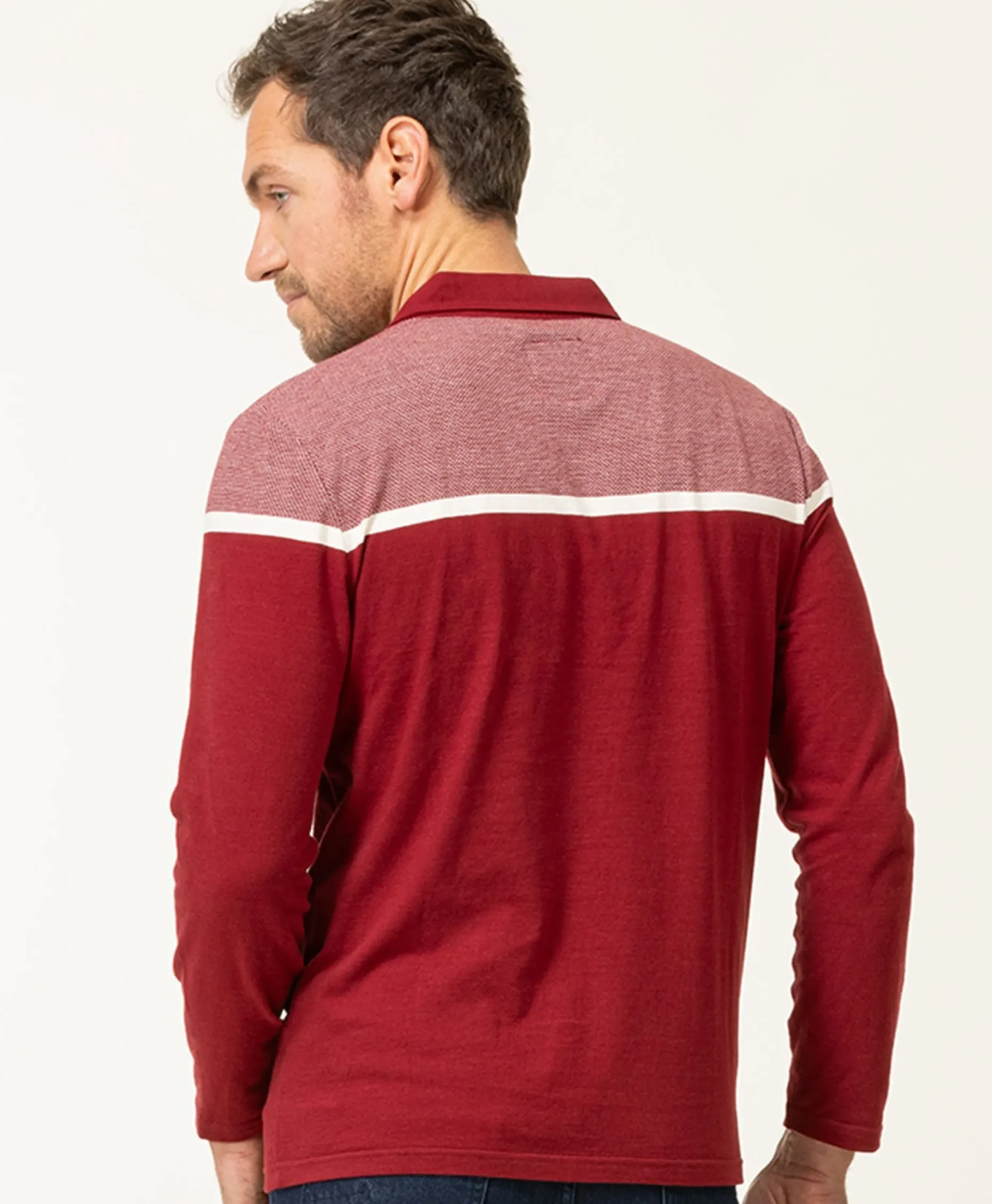 POLO ML GRENAT OJARI
